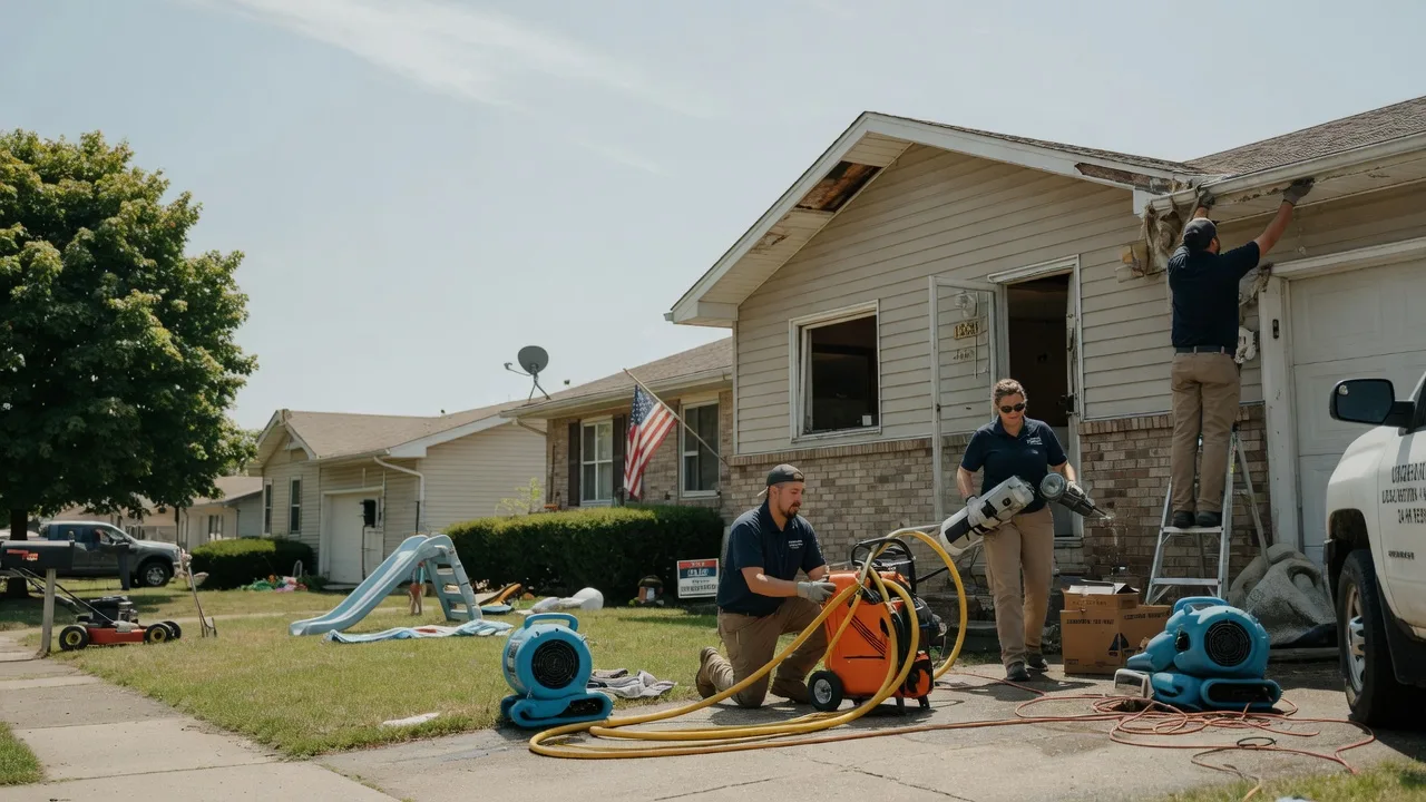 Water Damage Restoration in Kintnersville, PA near me